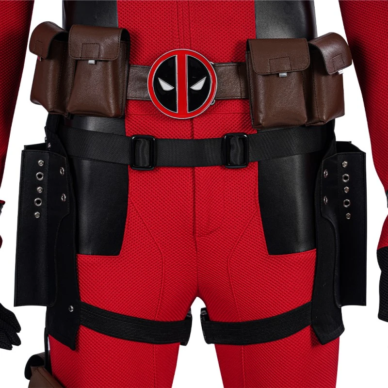 2023 Deadpool Cosplay Costumes Wade Wilson Deadpool 2 Halloween Suit Knitted Version 13 2023 Deadpool Cosplay Costumes Wade Wilson Deadpool 2 Halloween Suit Knitted Version - Image 13