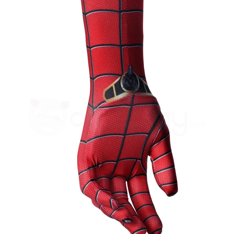 Spider-Man PS5 Classic Suit Spiderman Damaged Cosplay Costume 14 Spider-Man PS5 Classic Suit Spiderman Damaged Cosplay Costume - Image 14