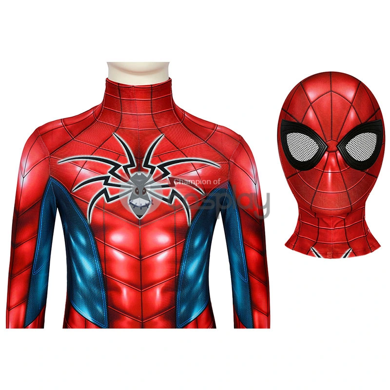 Spider-Armor MK IV Cosplay Costume Spiderman Jumpsuit For Kids 15 Spider-Armor MK IV Cosplay Costume Spiderman Jumpsuit For Kids - Image 15