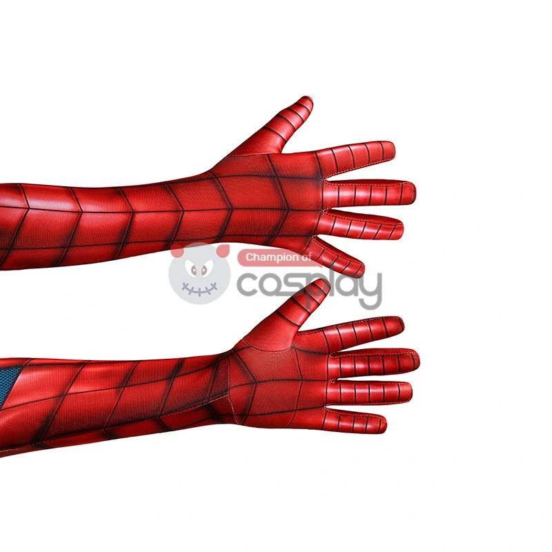 Spider-Armor MK IV Cosplay Costume Spiderman Jumpsuit For Kids 16 Spider-Armor MK IV Cosplay Costume Spiderman Jumpsuit For Kids - Image 16