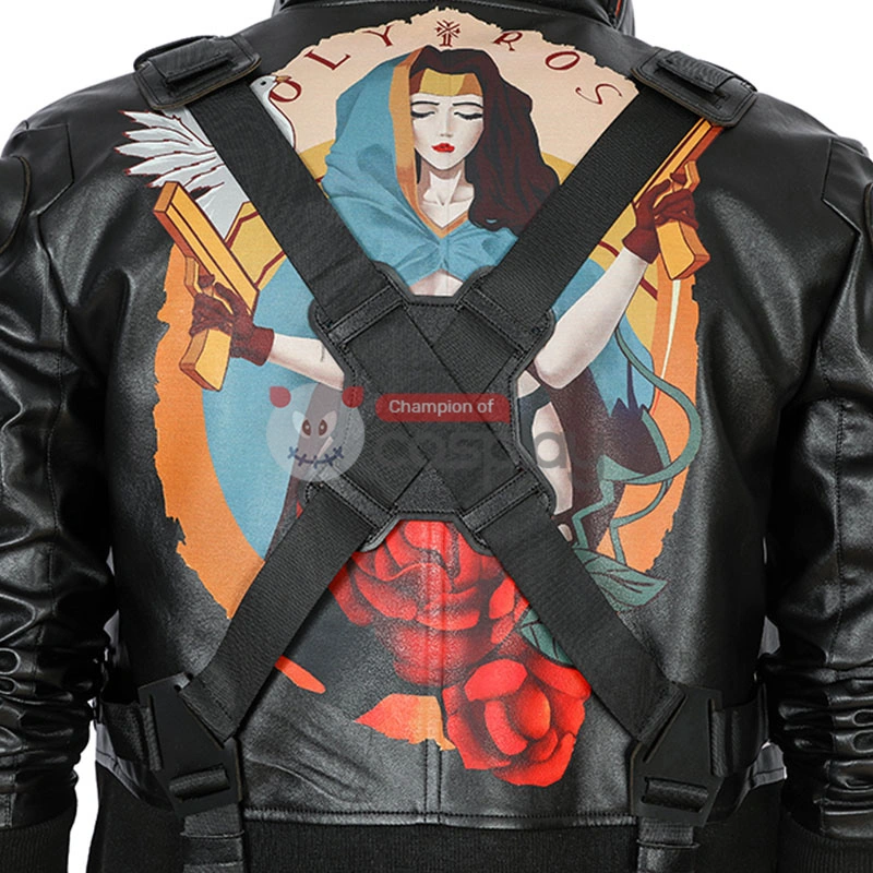 Jackie Welles Costume Cyberpunk 2077 Cosplay Suit 16 Jackie Welles Costume Cyberpunk 2077 Cosplay Suit - Image 16