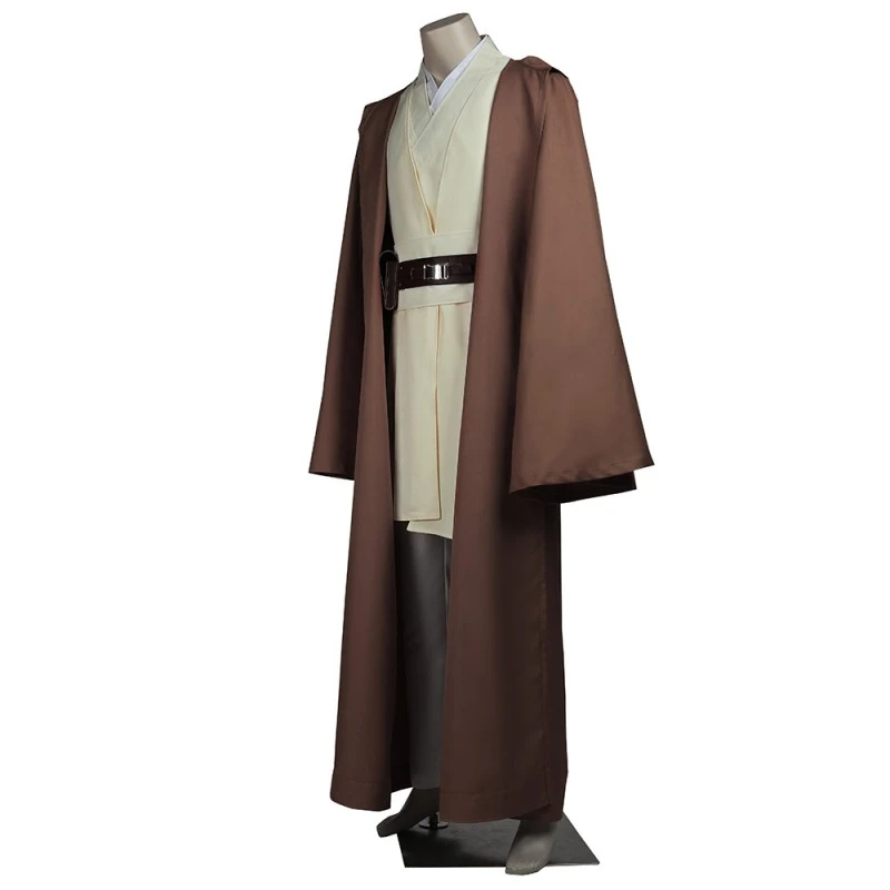 Star Wars Cosplay Costumes Jedi Knight Obi-Wan Kenobi Suit 2 Star Wars Cosplay Costumes Jedi Knight Obi-Wan Kenobi Suit - Image 2