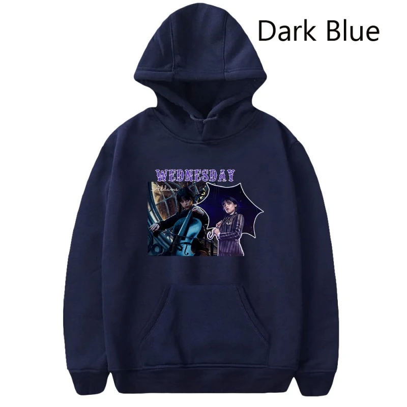 Wednesday Swearshirts The Addams Family Print Hoodie Unisex 8 Wednesday Swearshirts The Addams Family Print Hoodie Unisex - Image 8