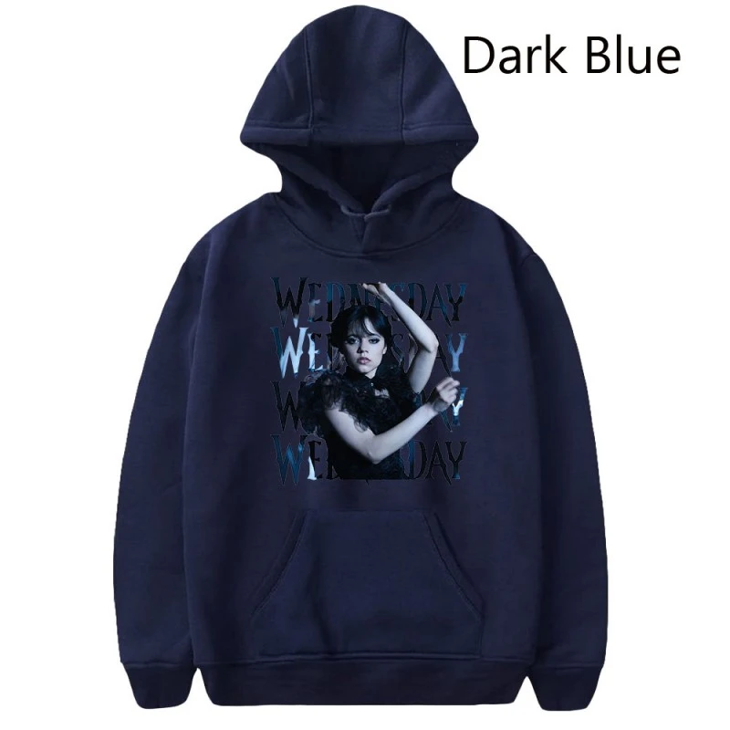 2D Print Swearshirts Wednesday Addams Hoodie Unisex 8 2D Print Swearshirts Wednesday Addams Hoodie Unisex - Image 8