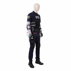Ready To Ship Resident Evil 2 Cosplay Costume Leon S. Kennedy R.P.D. Suit Costumes -Cheap Ready To Ship Store 2 800x800 10
