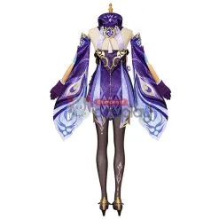 Genshin Impact Cosplay Suit Keqing Costume -Cheap Ready To Ship Store 2 800x800 137