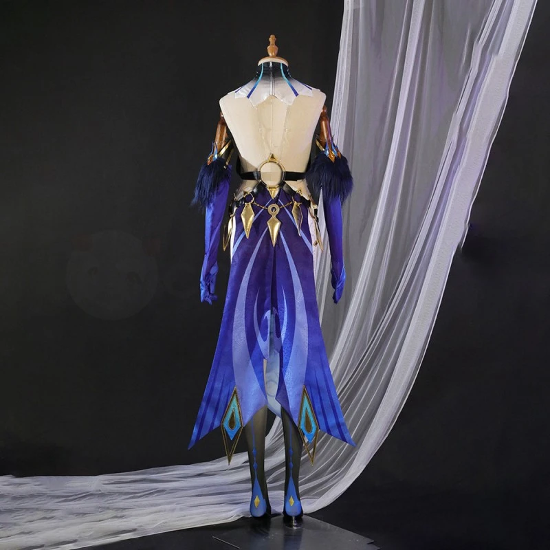 Genshin Impact Hidden Mirror Lady Costume Mirror Maiden Cosplay Suit 2 Genshin Impact Hidden Mirror Lady Costume Mirror Maiden Cosplay Suit - Image 2