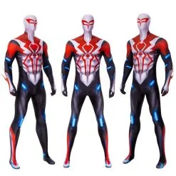 Comic Spiderman 2099 V2 Cosplay Costume Spiderman Halloween Jumpsuit -Cheap Ready To Ship Store 2 800x800 243
