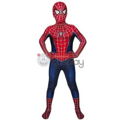 Spider Man Jumpsuit Tobey Maguire Cosplay Costume For Kids -Cheap Ready To Ship Store 2 800x800 253