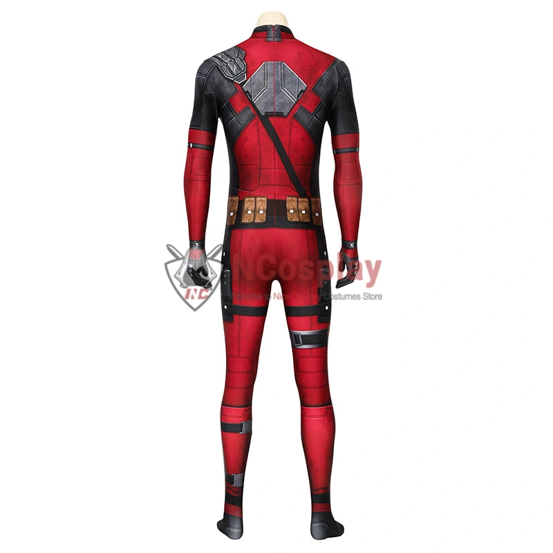 New Deadpool Wade Wilson Jumpsuit Cosplay Costume 3 New Deadpool Wade Wilson Jumpsuit Cosplay Costume - Image 3