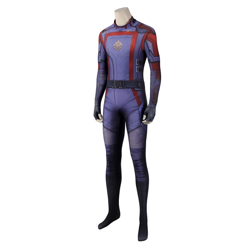 Guardians Of The Galaxy 3 Star Lord Peter Quill Jumpsuit Cosplay Costumes 3 Guardians Of The Galaxy 3 Star Lord Peter Quill Jumpsuit Cosplay Costumes - Image 3