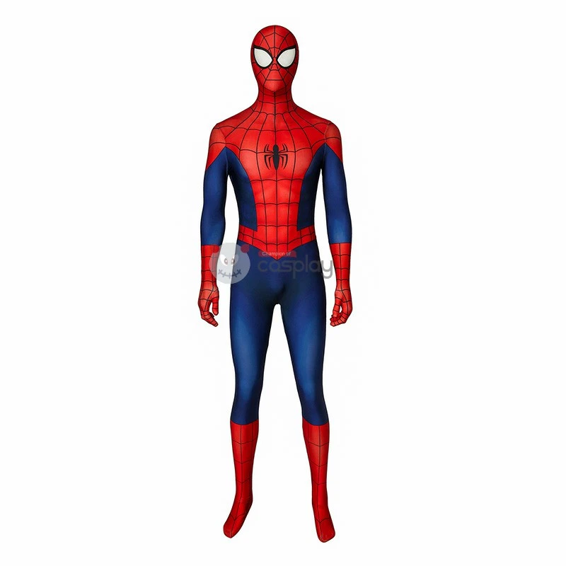 Peter Parker Costumes Ultimate Spider-Man Season1 Cosplay Costumes 2 Peter Parker Costumes Ultimate Spider-Man Season1 Cosplay Costumes - Image 2