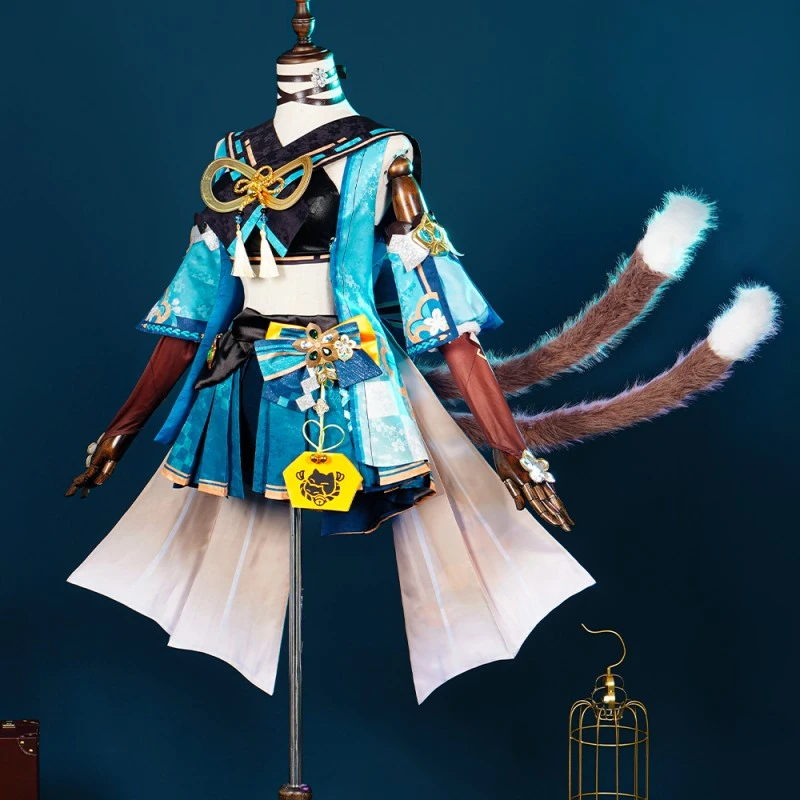 Game Genshin Impact Cosplay Costumes Kirara Suit 3 Game Genshin Impact Cosplay Costumes Kirara Suit - Image 3