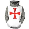 Knights Templar Cross 3D Hoodie Fashion Sweatshirts -Cheap Ready To Ship Store 2 800x800 582
