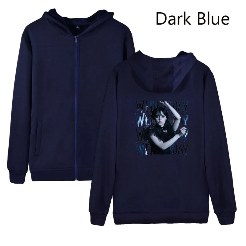 2D Print Swearshirts Wednesday Addams Hoodie Unisex 7 2D Print Swearshirts Wednesday Addams Hoodie Unisex - Image 7