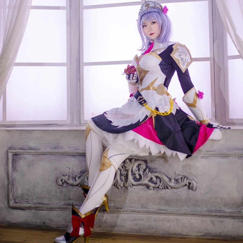 Genshin Impact Noelle Cosplay Costume 5 Genshin Impact Noelle Cosplay Costume - Image 5