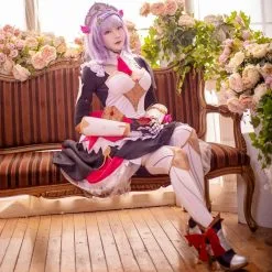 Genshin Impact Noelle Cosplay Costume 29 Genshin Impact Noelle Cosplay Costume -Cheap Ready To Ship Store 22 800x800 13