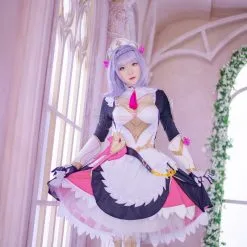 Genshin Impact Noelle Cosplay Costume 33 Genshin Impact Noelle Cosplay Costume -Cheap Ready To Ship Store 24 800x800 8