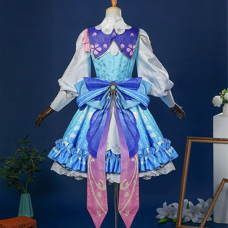 Genshin Impact Springbloom Missive Kamisato Ayaka New Cosplay Costumes 2 Genshin Impact Springbloom Missive Kamisato Ayaka New Cosplay Costumes - Image 2