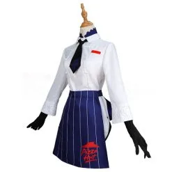 Genshin Impact Eula Pizza Hut Cosplay Costume -Cheap Ready To Ship Store 3 800x800 131