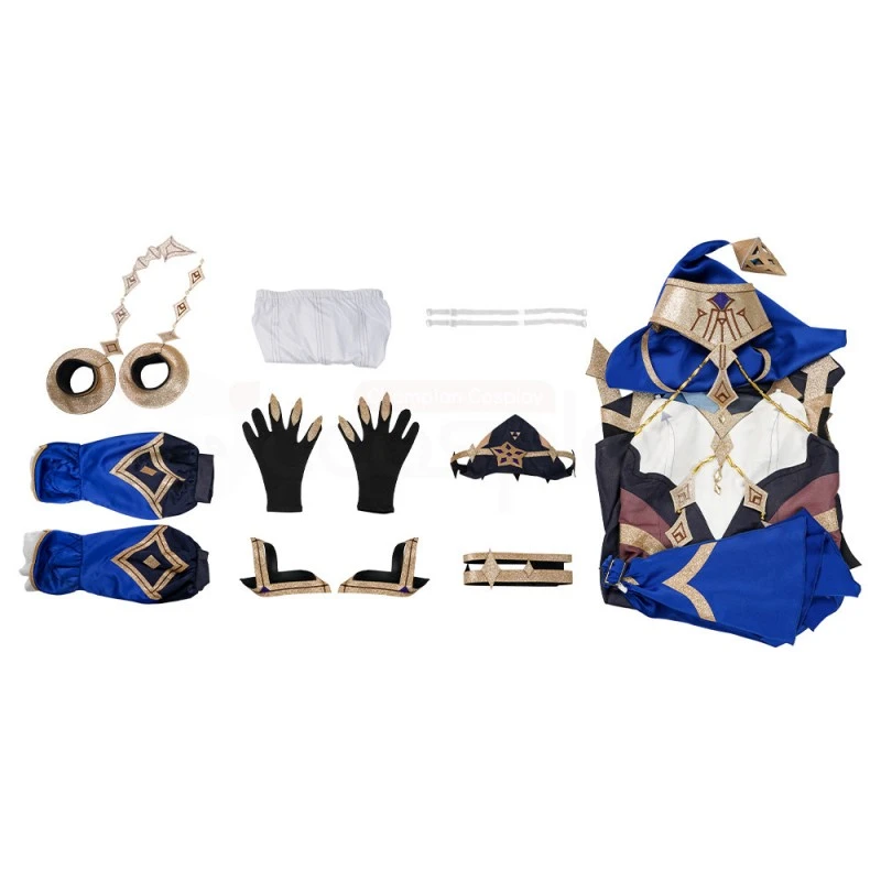 Genshin Impact Layla Cosplay Costume 4 Genshin Impact Layla Cosplay Costume - Image 4
