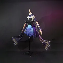 Genshin Impact Keqing Opulent Splendor Cosplay Costumes 16 Genshin Impact Keqing Opulent Splendor Cosplay Costumes -Cheap Ready To Ship Store 3 800x800 160