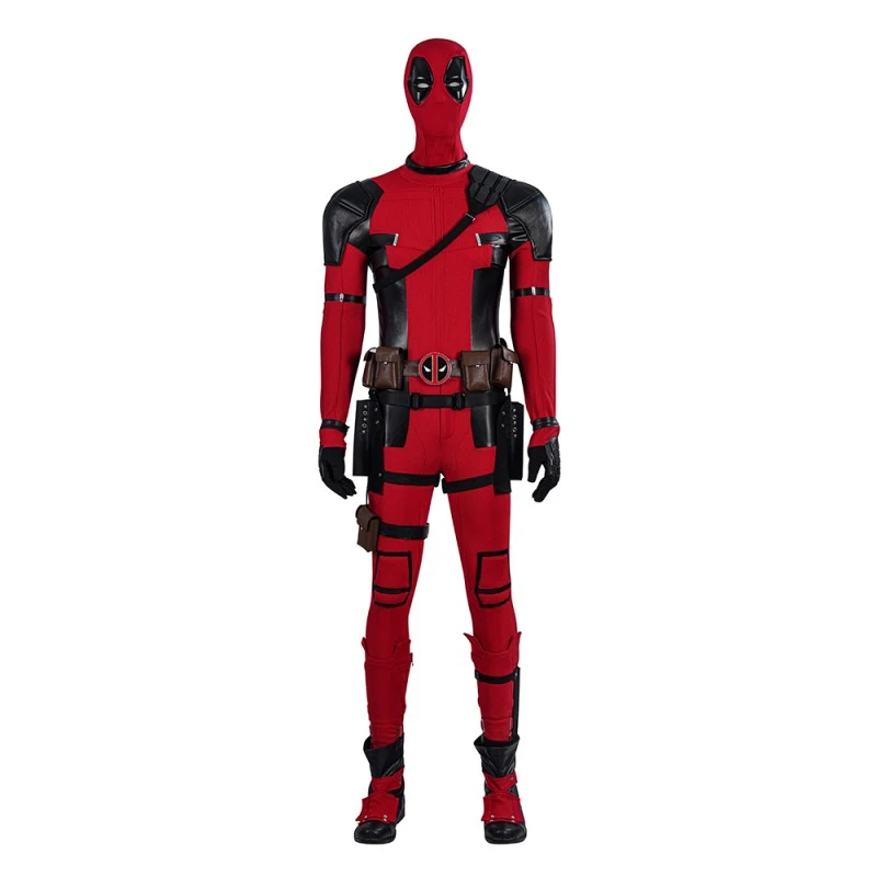 2023 Deadpool Cosplay Costumes Wade Wilson Deadpool 2 Halloween Suit Knitted Version 3 2023 Deadpool Cosplay Costumes Wade Wilson Deadpool 2 Halloween Suit Knitted Version - Image 3