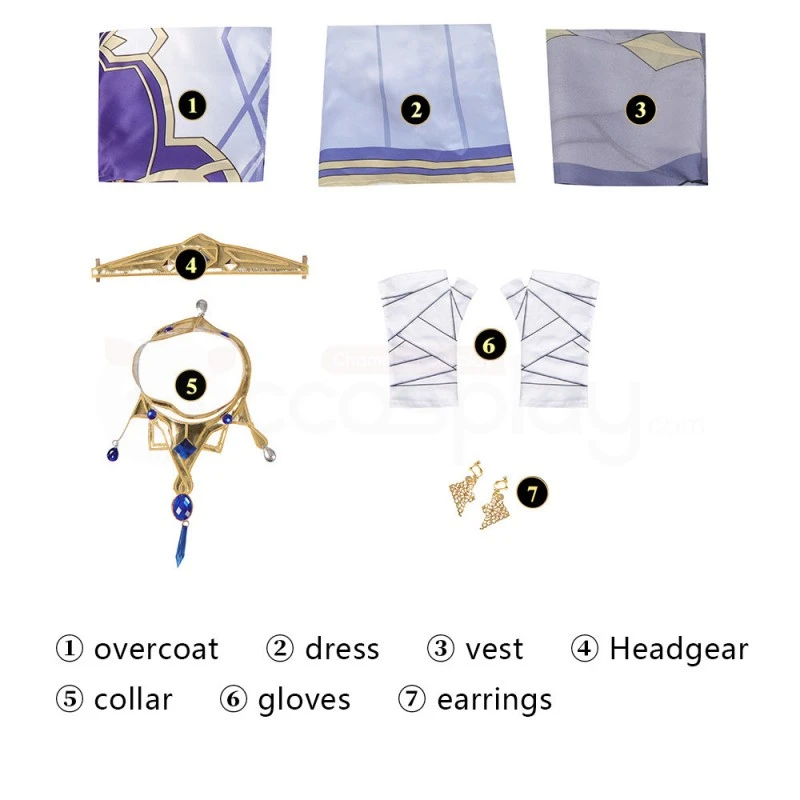 Dunyarzad Costume Genshin Impact Cosplay Suit 3 Dunyarzad Costume Genshin Impact Cosplay Suit - Image 3