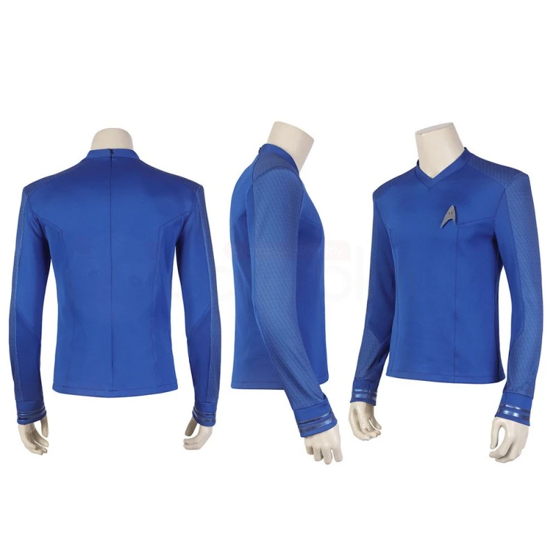 Star Trek Strange New Worlds Spock Cosplay Costume Christopher Pike Cosplay Suit 5 Star Trek Strange New Worlds Spock Cosplay Costume Christopher Pike Cosplay Suit - Image 5