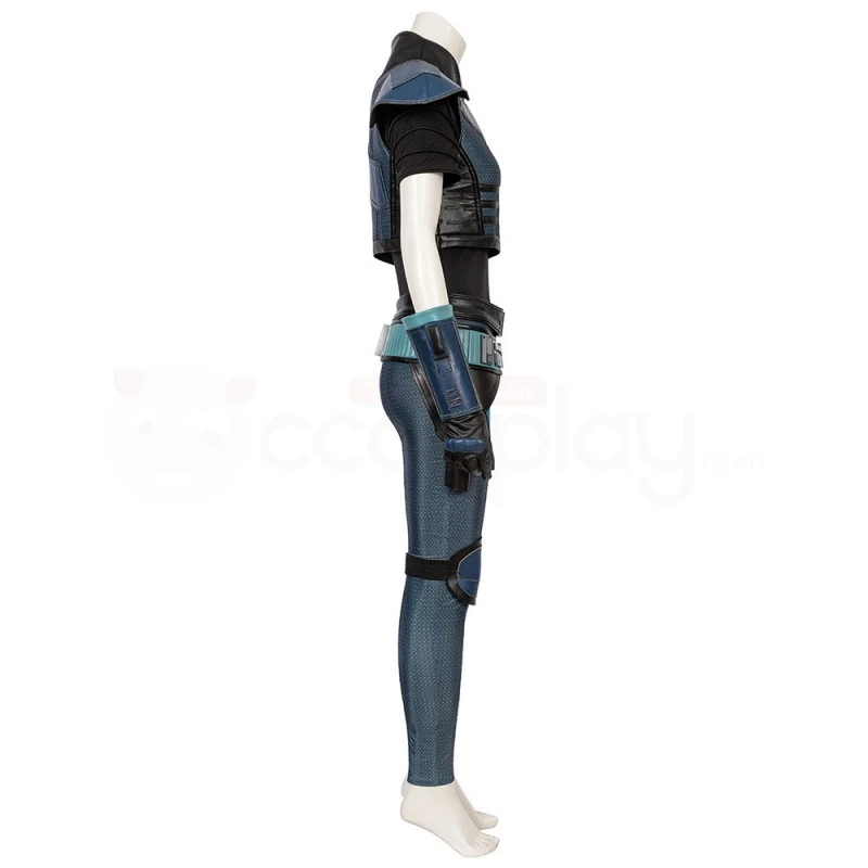 Star Wars The Mandalorian Gina Carano Cosplay Costumes 3 Star Wars The Mandalorian Gina Carano Cosplay Costumes - Image 3