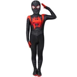 Kids Miles Morales Costume Spider-Man Into The Spider-Verse Cosplay Suit -Cheap Ready To Ship Store 3 800x800 321