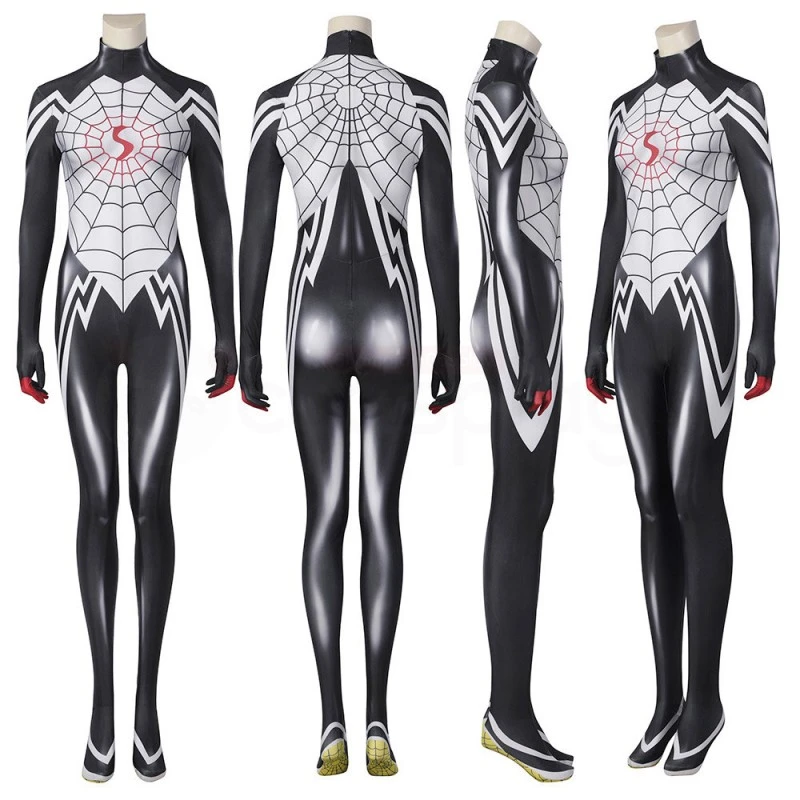 Silk Cindy Moon Jumpsuit Female Spider-Man Cosplay Costume 3 Silk Cindy Moon Jumpsuit Female Spider-Man Cosplay Costume - Image 3