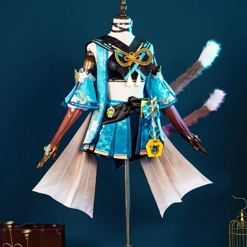 Game Genshin Impact Cosplay Costumes Kirara Suit 4 Game Genshin Impact Cosplay Costumes Kirara Suit - Image 4