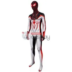 Spider-Man TRACK Suit White Spiderman Miles Morales Cosplay Costume -Cheap Ready To Ship Store 3 800x800 512