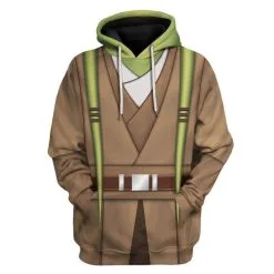 Star Wars Kit Fisto Jedi Hoodie Halloween Sweatshirts