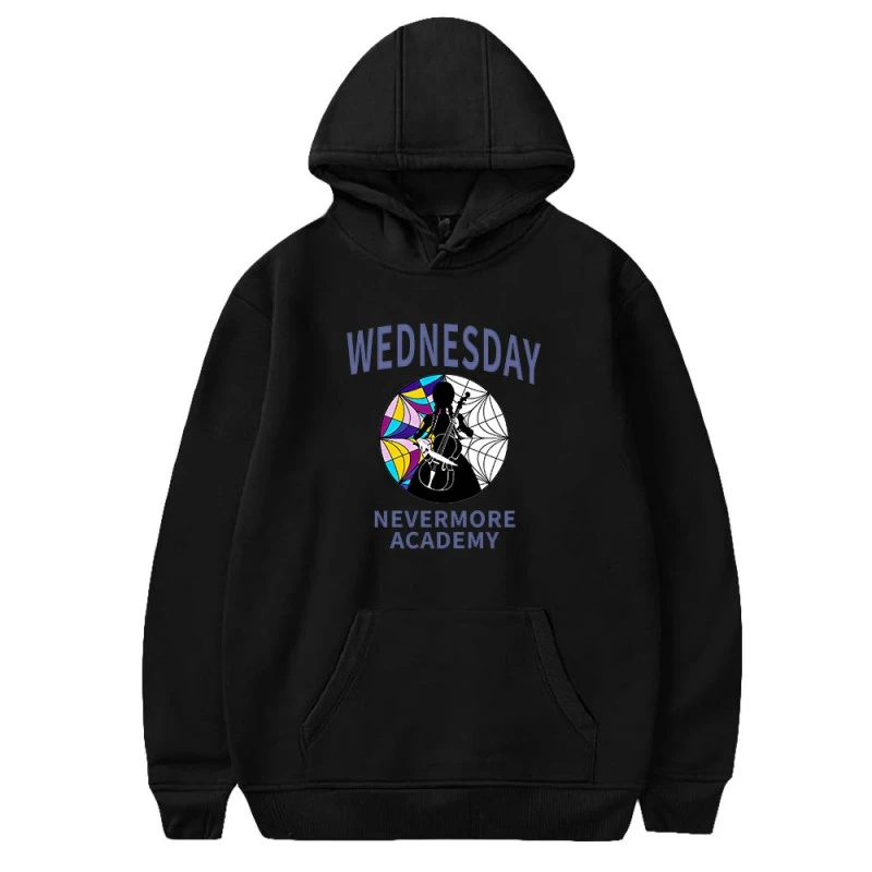 Wednesday The Addams Family Print Hoodies Fashion Unisex 1 Wednesday The Addams Family Print Hoodies Fashion Unisex