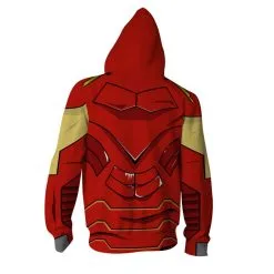 Iron Man Hoodie Unisex Avenger Cosplay Zip Up Sweatshirts -Cheap Ready To Ship Store 3 800x800 593