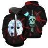 Friday The 13th Jason Voorhees 3D Hoodie Horror Halloween Sweatshirts -Cheap Ready To Ship Store 3 800x800 605