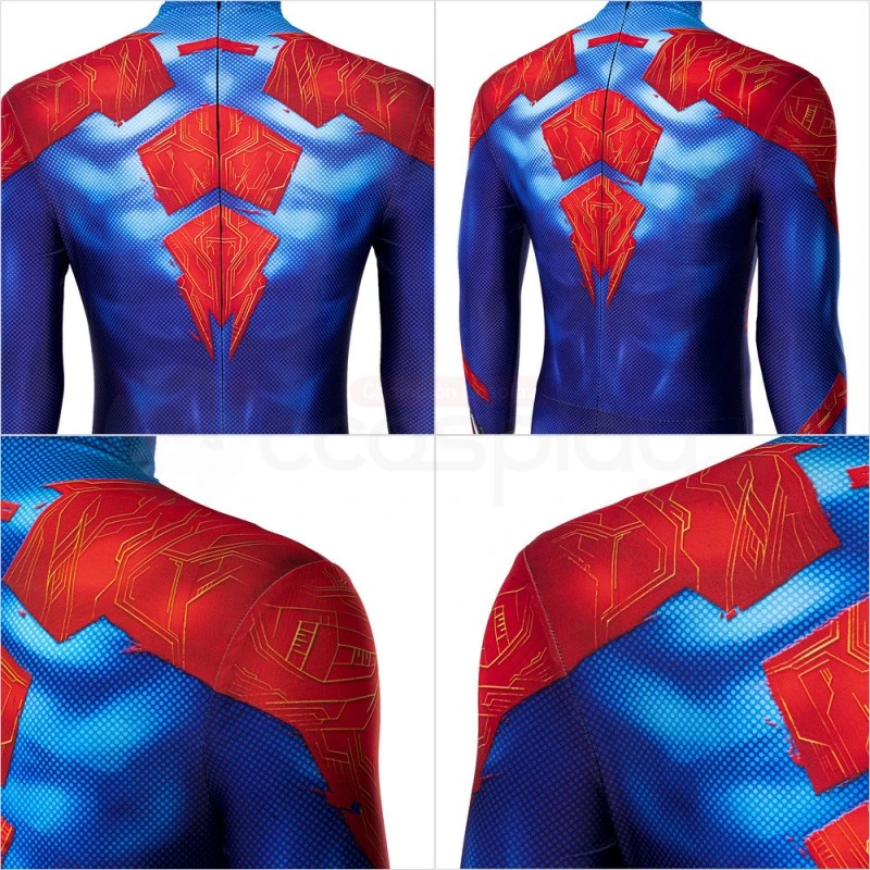 Spiderman Miles Morales Jumpsuit Spider-Man Across The Spider-Verse Cosplay Costume 10 Spiderman Miles Morales Jumpsuit Spider-Man Across The Spider-Verse Cosplay Costume - Image 10