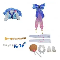 Genshin Impact Springbloom Missive Kamisato Ayaka New Cosplay Costumes 27 Genshin Impact Springbloom Missive Kamisato Ayaka New Cosplay Costumes -Cheap Ready To Ship Store 30 800x800 4