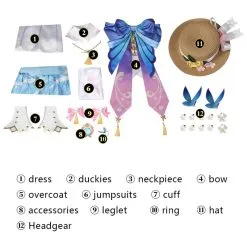 Kamisato Ayaka Springbloom Missive Cosplay Costume Costumes Genshin Impact Cosplay Suit -Cheap Ready To Ship Store 34 800x800 1