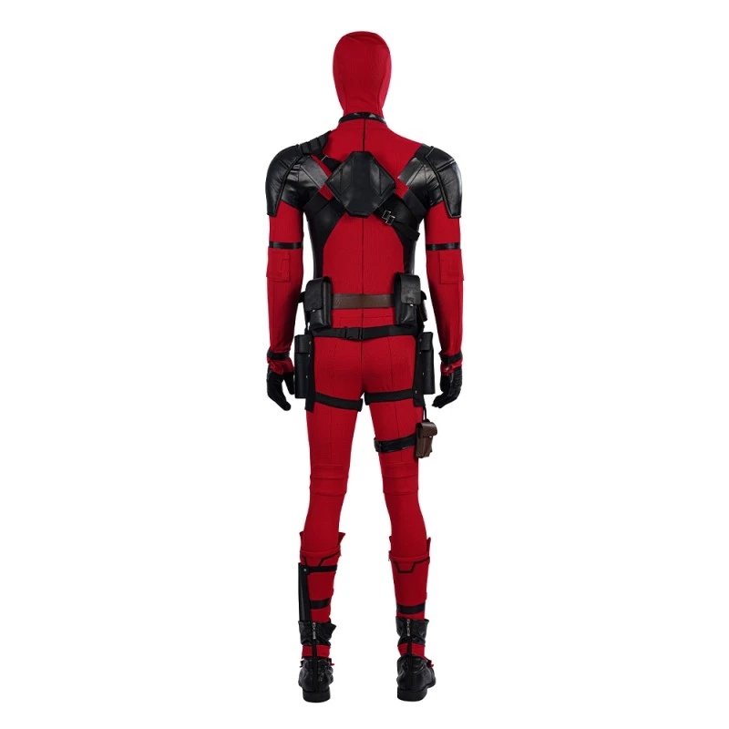 2023 Deadpool Cosplay Costumes Wade Wilson Deadpool 2 Halloween Suit Knitted Version 4 2023 Deadpool Cosplay Costumes Wade Wilson Deadpool 2 Halloween Suit Knitted Version - Image 4