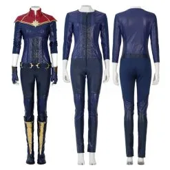 2022 New Captain Marvel Cosplay Suit Carol Danvers Blue Costume -Cheap Ready To Ship Store 4 800x800 309