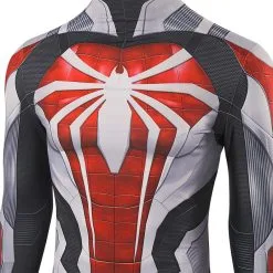 2023 Spiderman PS4 White Armor Jumpsuit Cosplay Costume -Cheap Ready To Ship Store 4 800x800 344