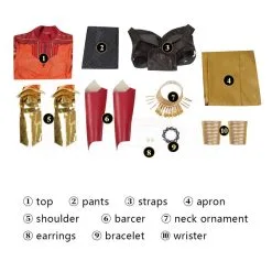 Black Panther Wakanda Forever Dora Milaje Okoye Cosplay Suit -Cheap Ready To Ship Store 4 800x800 420