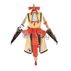 Genshin Impact Xiangling Cosplay Costume -Cheap Ready To Ship Store 4 800x800 44