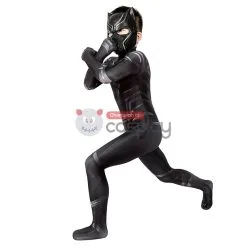 Kids Captain America Civil War T'Challa Cosplay Costume Black Panther Jumpsuit -Cheap Ready To Ship Store 4 800x800 497