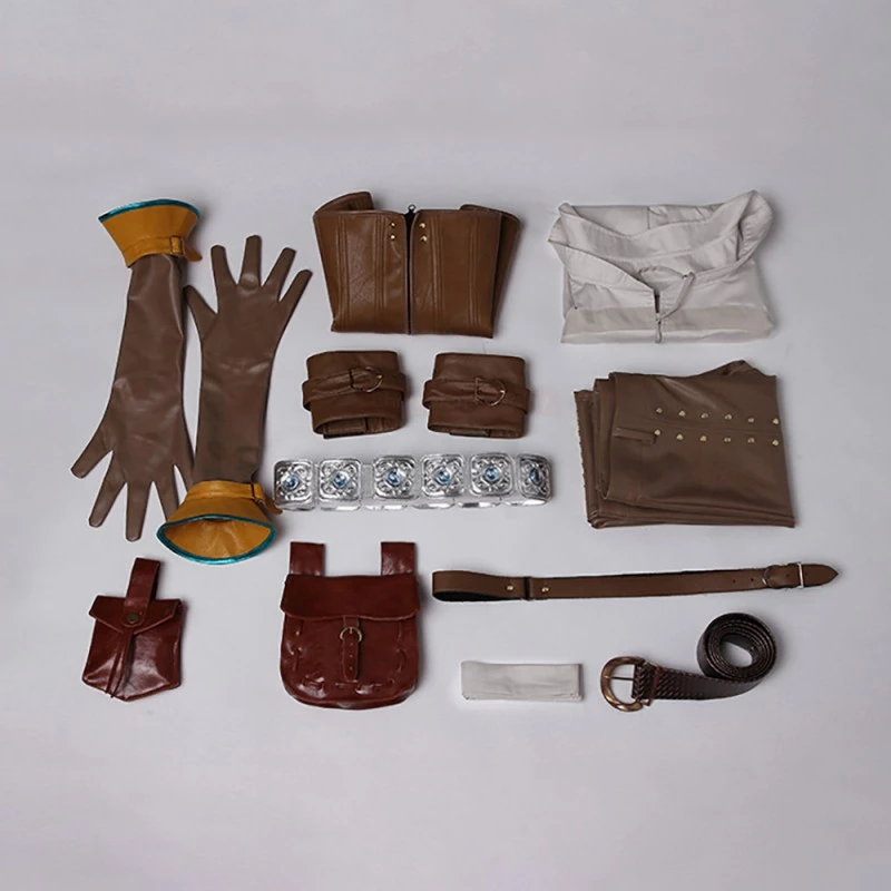 The Witcher 3 Wild Hunt Cirilla Cosplay Costume Outfit 4 The Witcher 3 Wild Hunt Cirilla Cosplay Costume Outfit - Image 4