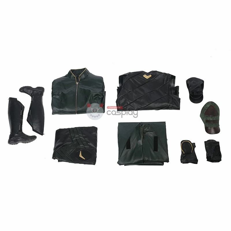 Thor Ragnarok Cosplay Costume Top Level Loki Costume 5 Thor Ragnarok Cosplay Costume Top Level Loki Costume - Image 5