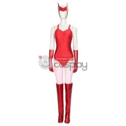 2021 Wanda Costume WandaVision Maximoff Scarlet Witch Cosplay Suit -Cheap Ready To Ship Store 4 800x800 574